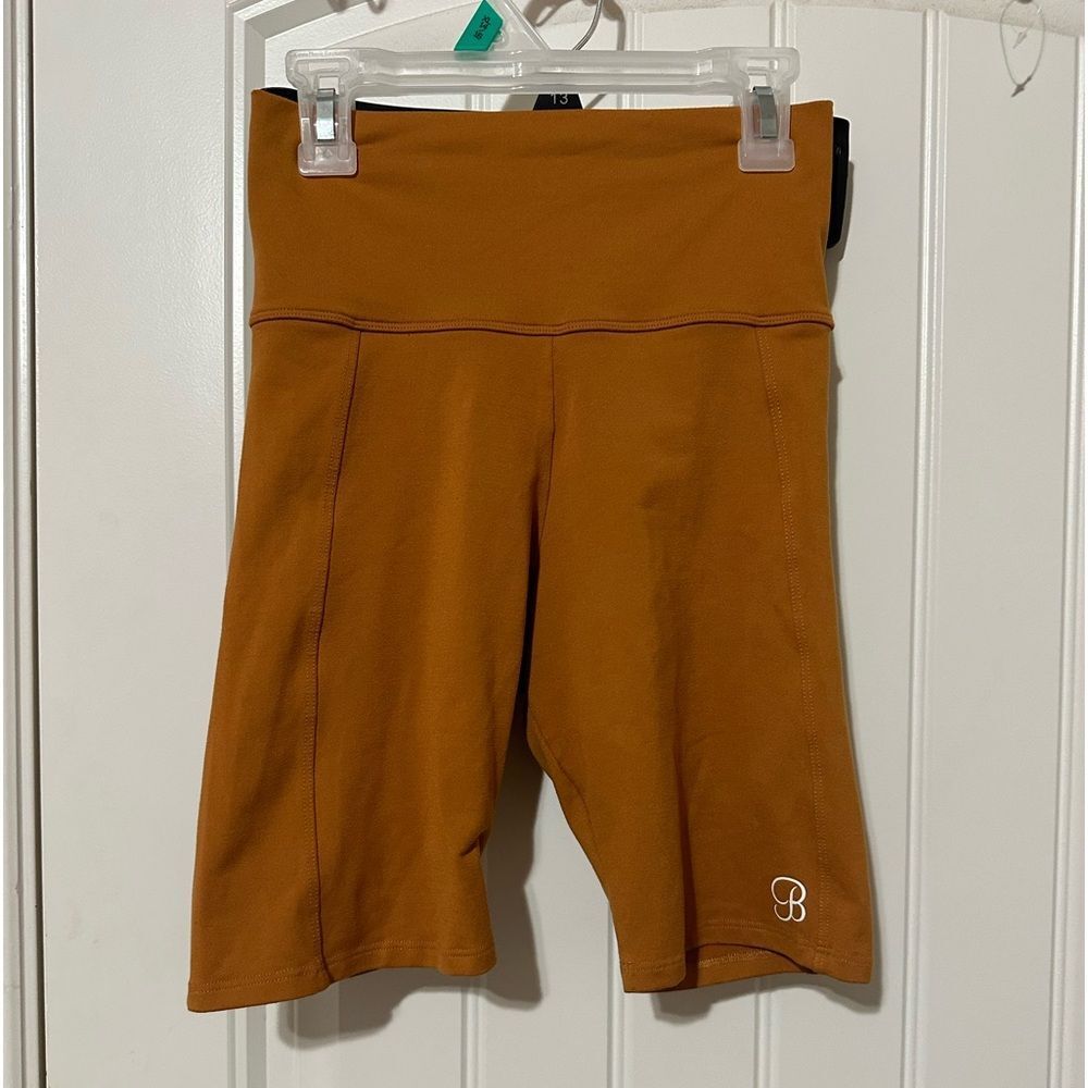 Bombshell sportswear orange biker shorts size small